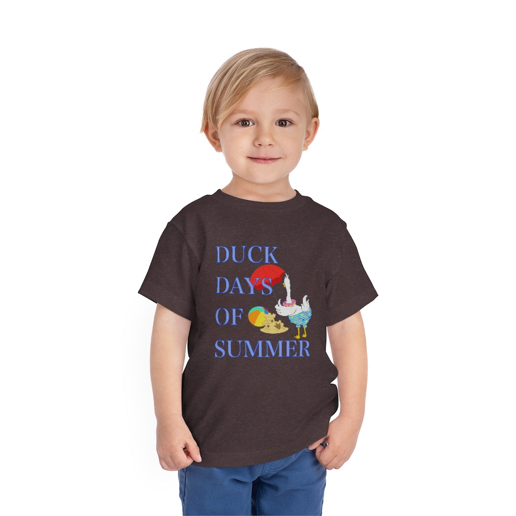 Duck Days of Summer Toddler Short Sleeve Tee