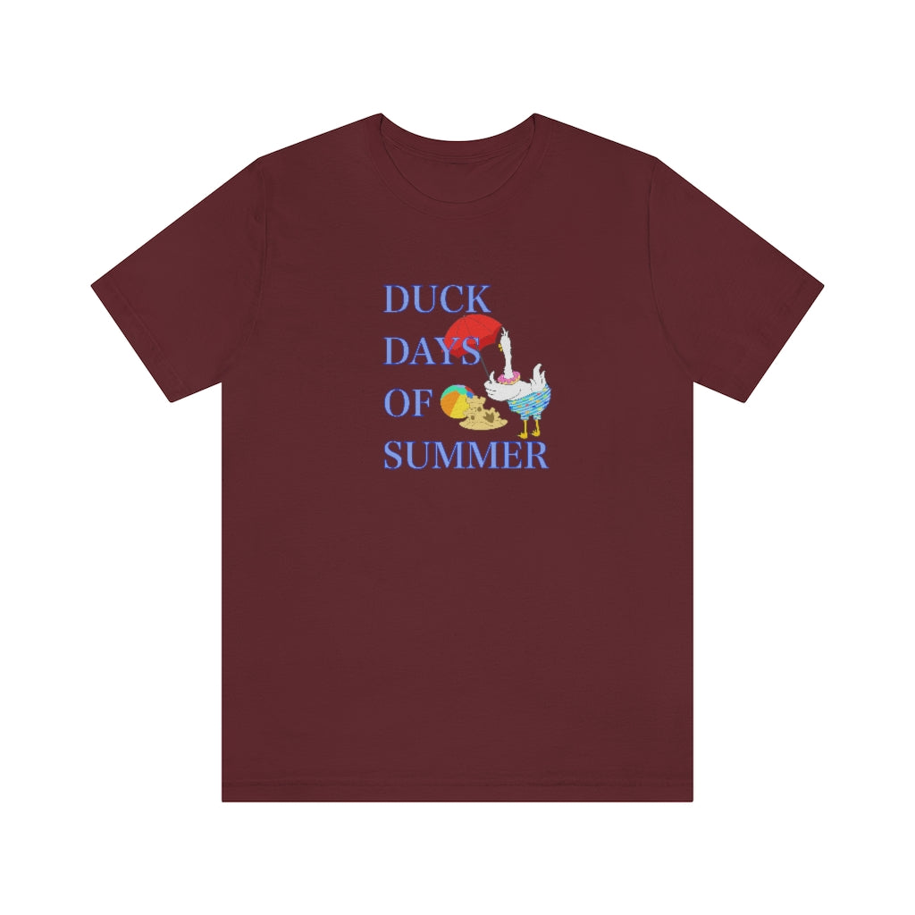 Duck Days of Summer Unisex Jersey Short Sleeve Tee
