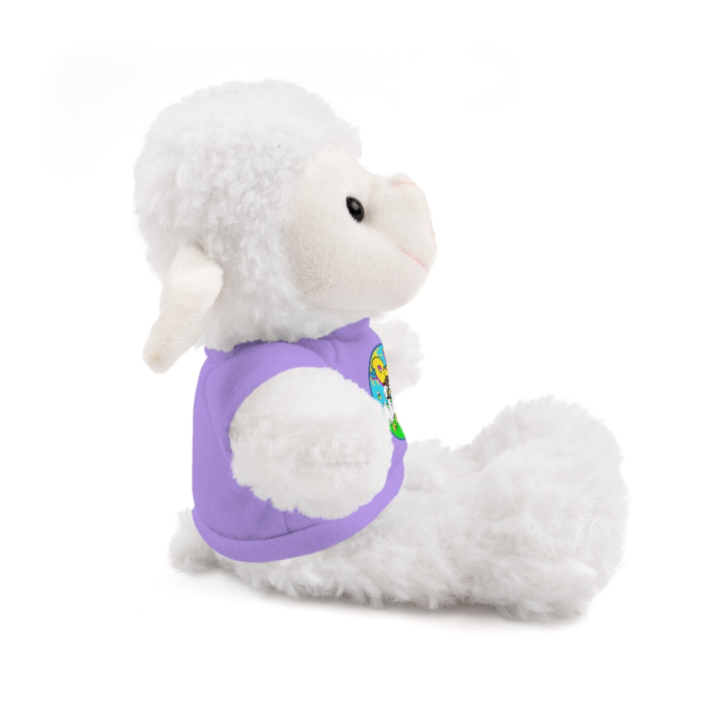 The Duckles™ Merch-Wearing Stuffed Animals with Tee