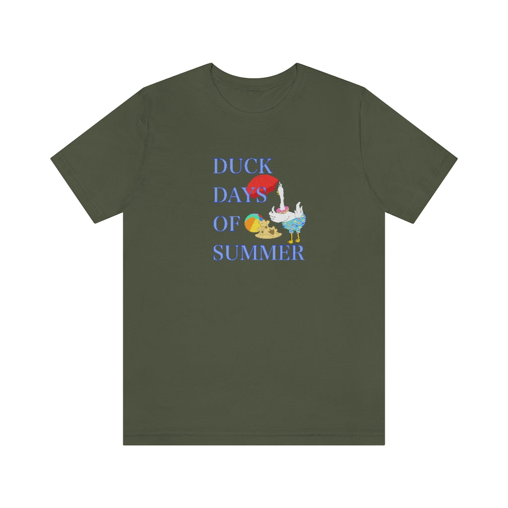 Duck Days of Summer Unisex Jersey Short Sleeve Tee