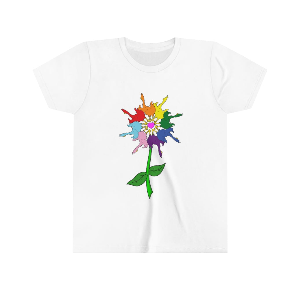 Duck Butt™ Unity Flower Youth Short Sleeve Tee
