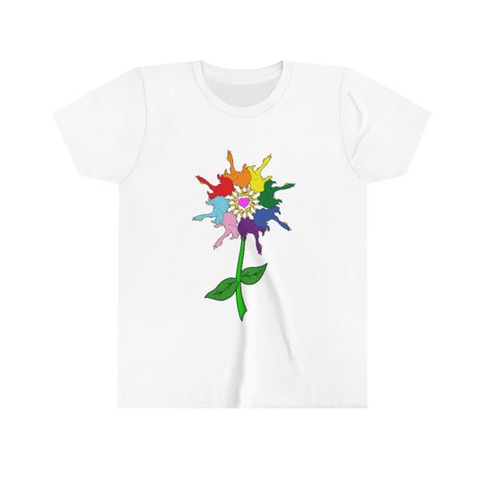 Duck Butt™ Unity Flower Youth Short Sleeve Tee