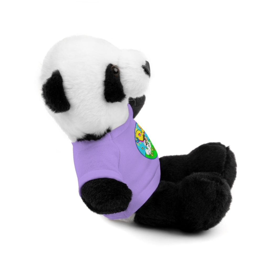 The Duckles™ Merch-Wearing Stuffed Animals with Tee