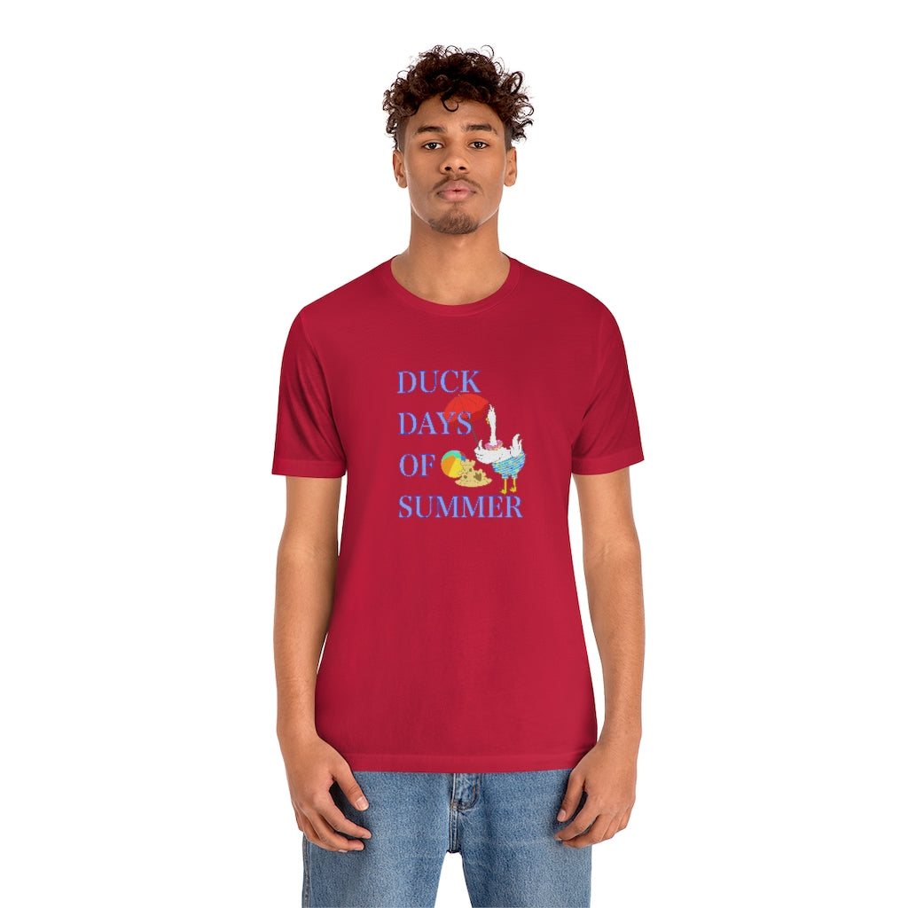 Duck Days of Summer Unisex Jersey Short Sleeve Tee