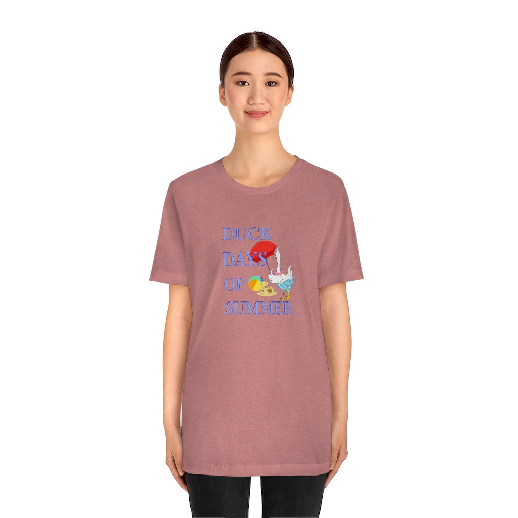 Duck Days of Summer Unisex Jersey Short Sleeve Tee