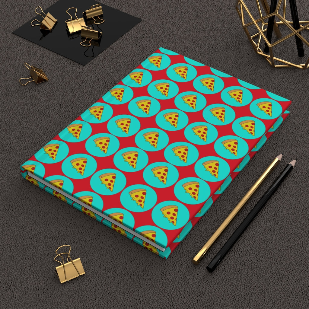 Dylan Duckle Pizza Hardcover Journal Matte