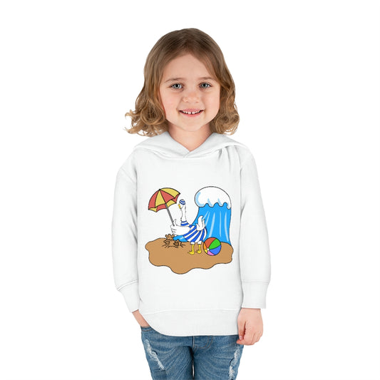 Beach Duck Butt™ Toddler Pullover Fleece Hoodie