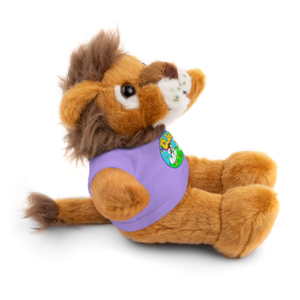 The Duckles™ Merch-Wearing Stuffed Animals with Tee