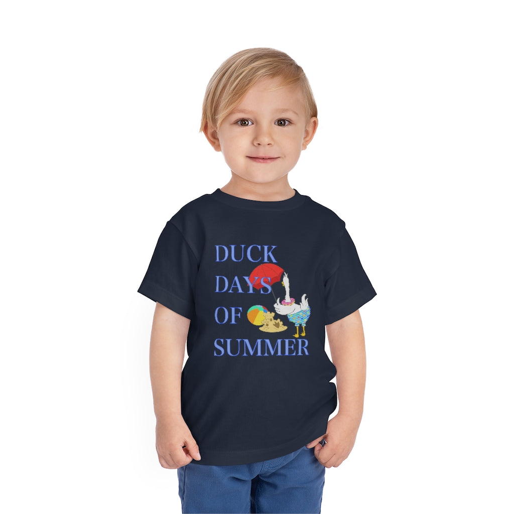 Duck Days of Summer Toddler Short Sleeve Tee