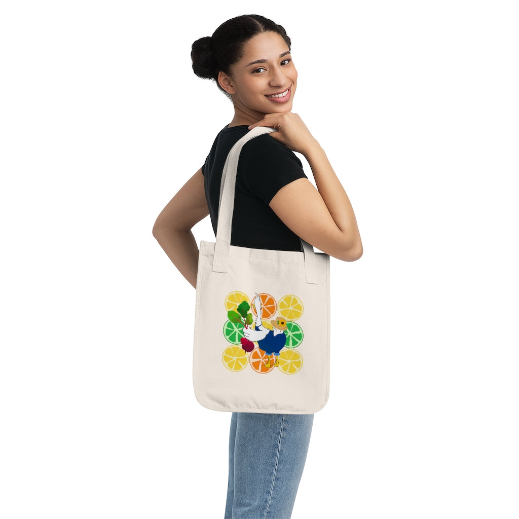 Farmer Duck Butt™ Organic Canvas Tote Bag