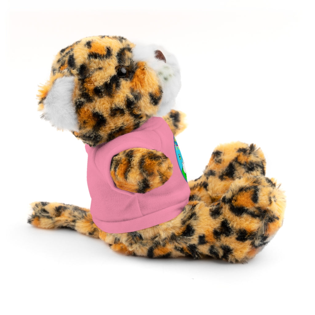 The Duckles™ Merch-Wearing Stuffed Animals with Tee
