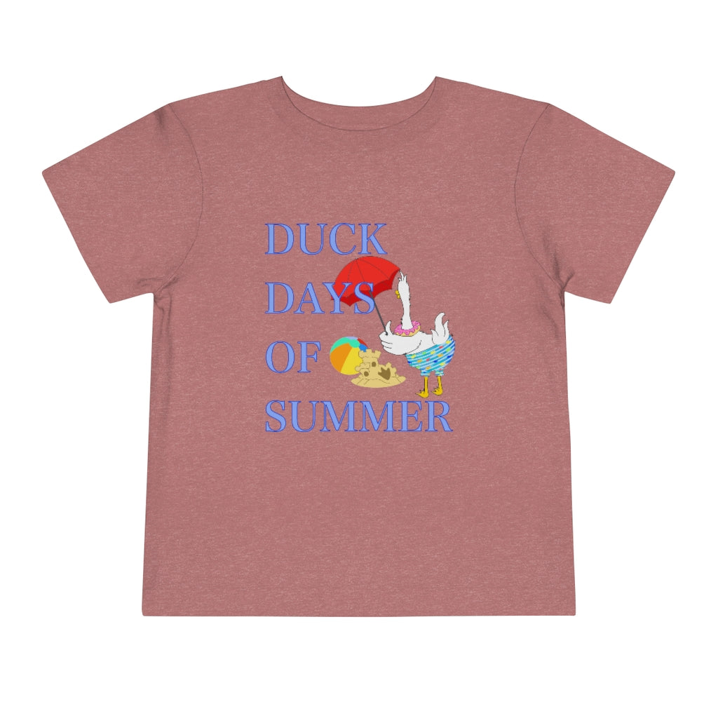 Duck Days of Summer Toddler Short Sleeve Tee
