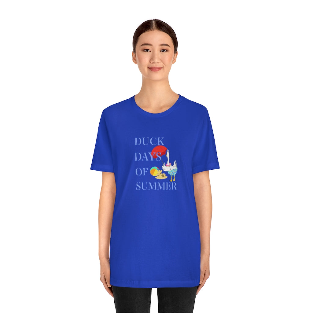 Duck Days of Summer Unisex Jersey Short Sleeve Tee