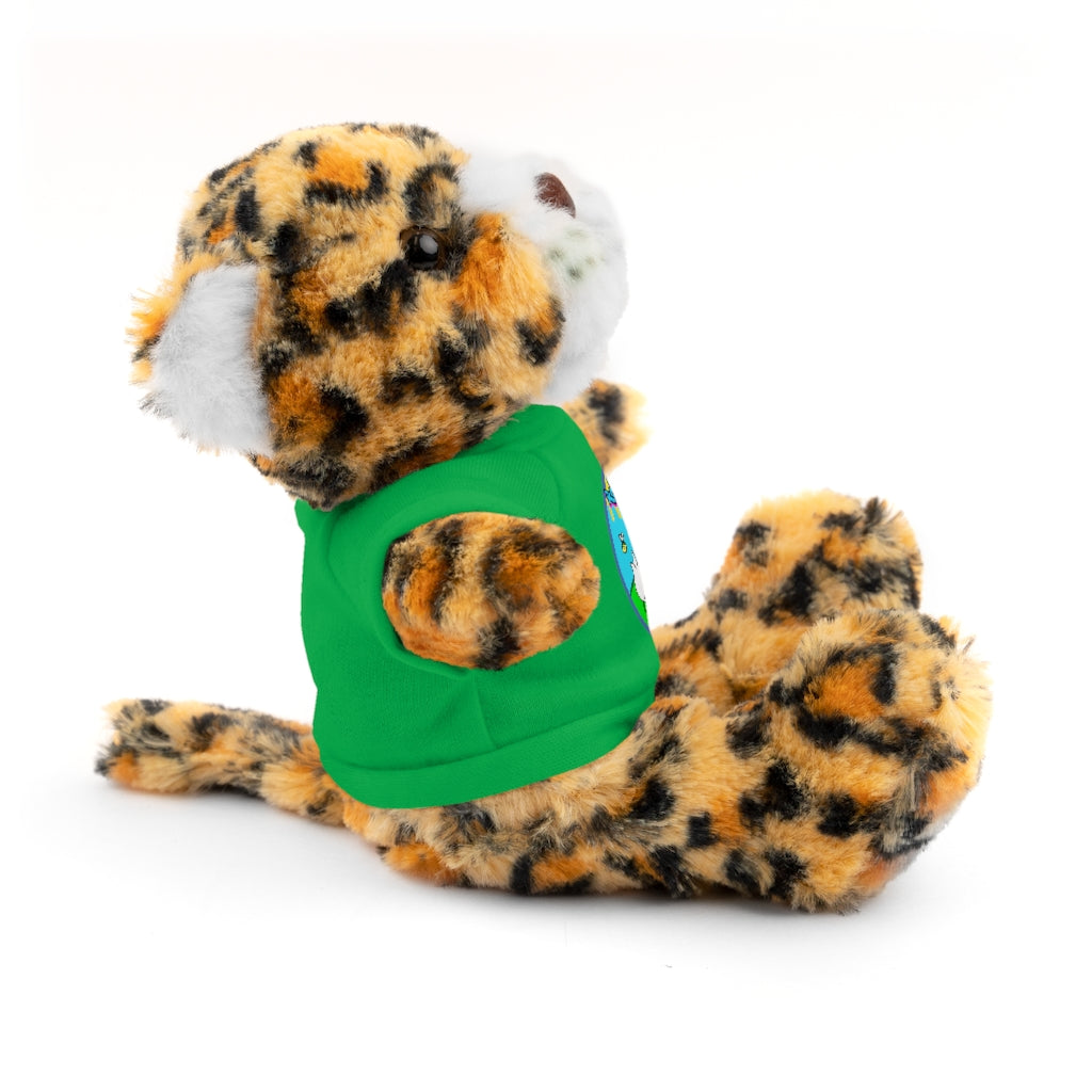 The Duckles™ Merch-Wearing Stuffed Animals with Tee