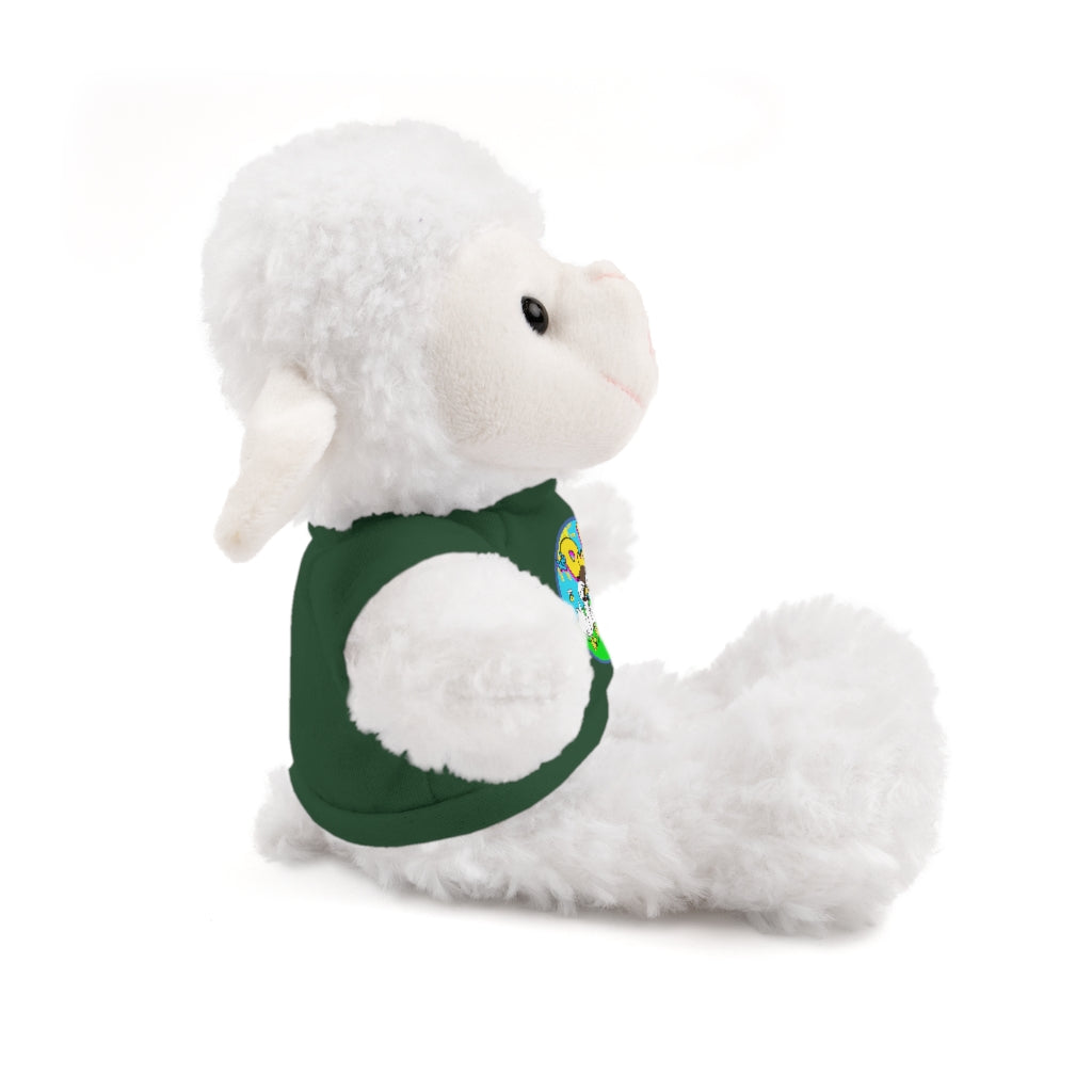 The Duckles™ Merch-Wearing Stuffed Animals with Tee