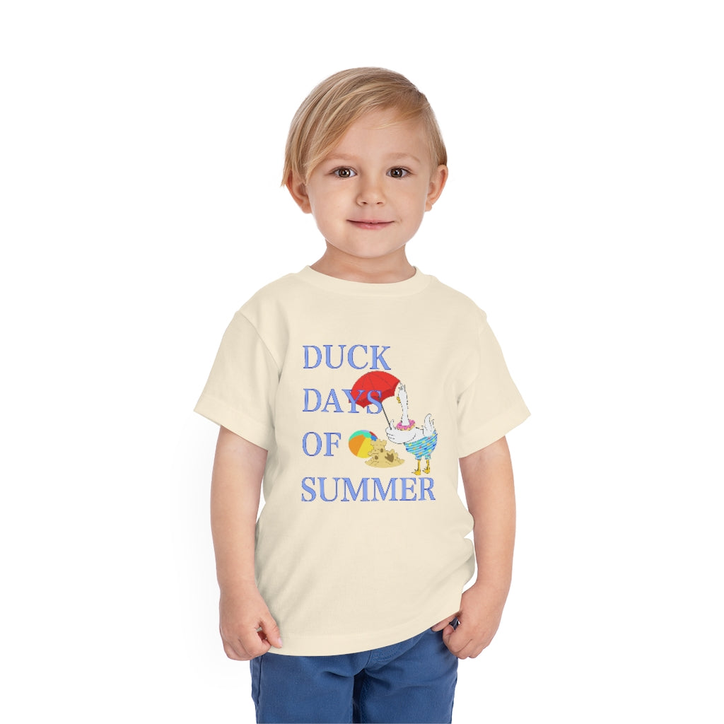 Duck Days of Summer Toddler Short Sleeve Tee