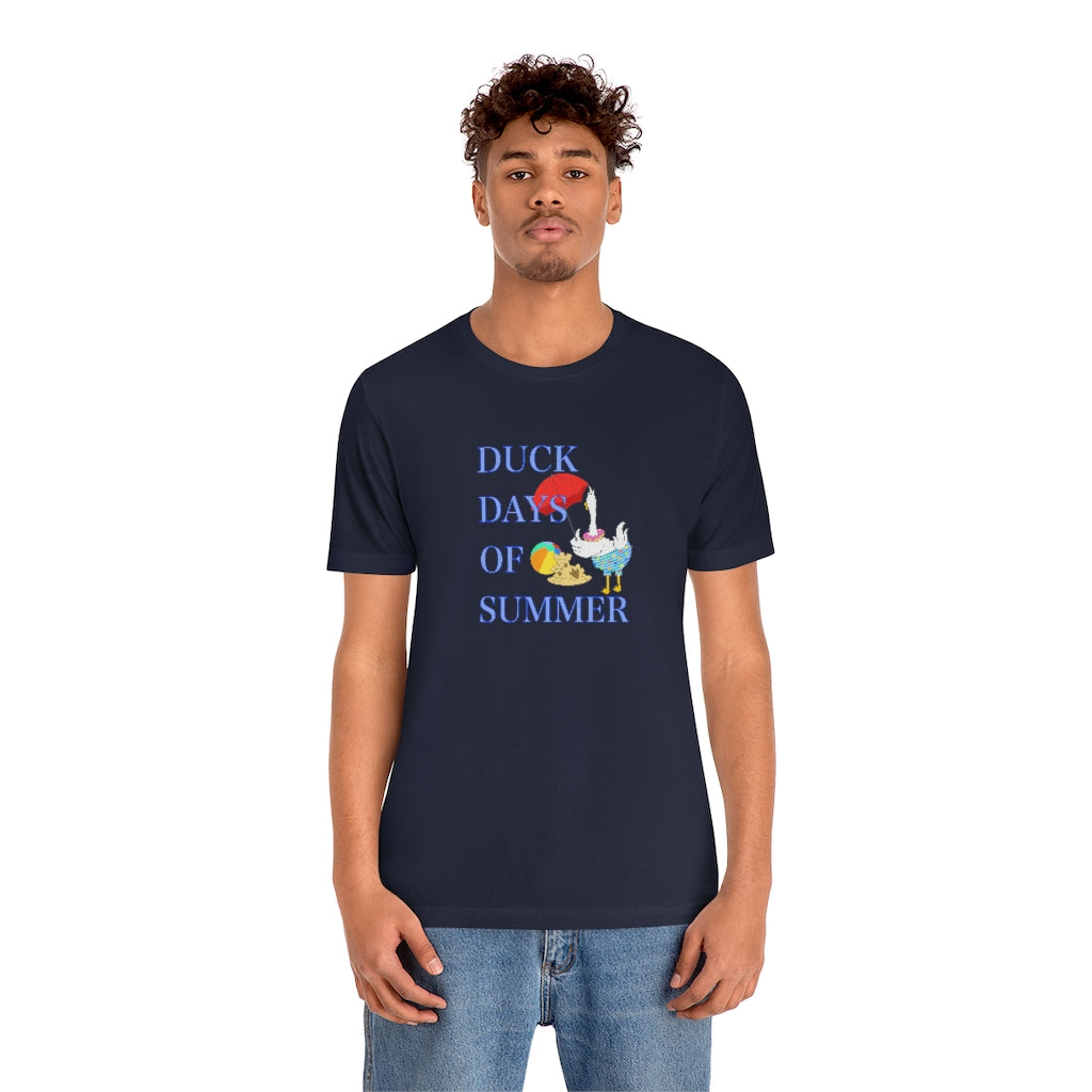 Duck Days of Summer Unisex Jersey Short Sleeve Tee