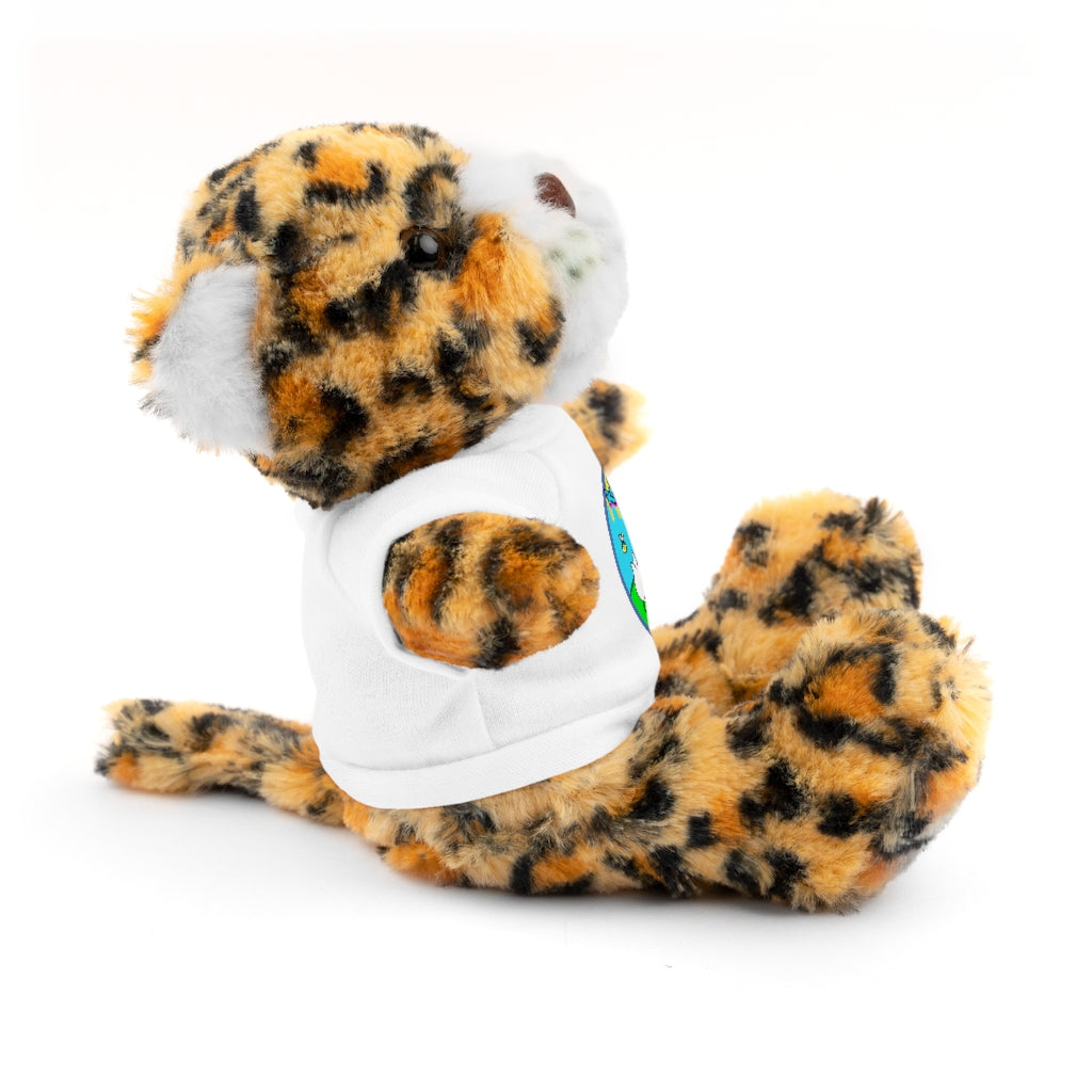 The Duckles™ Merch-Wearing Stuffed Animals with Tee