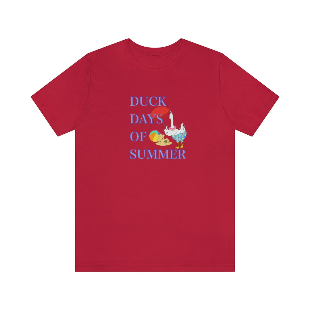 Duck Days of Summer Unisex Jersey Short Sleeve Tee