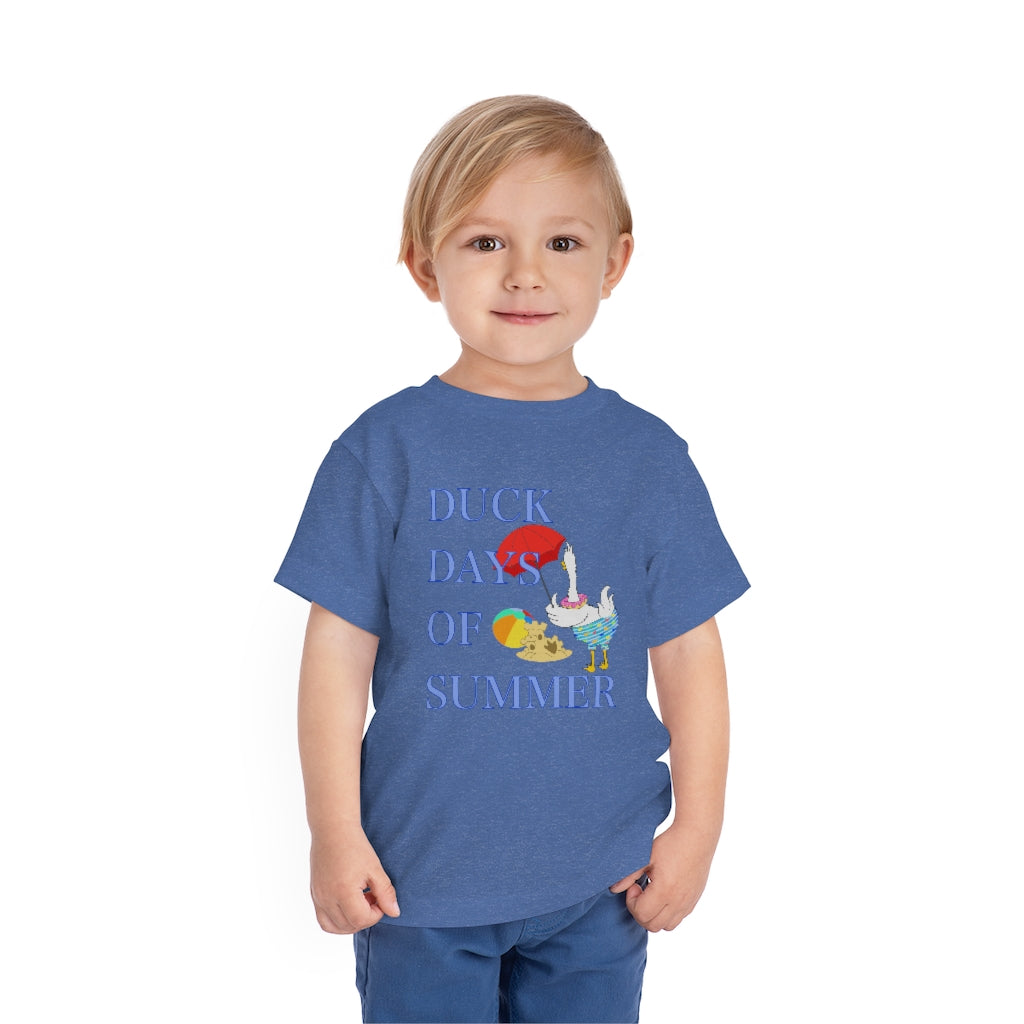 Duck Days of Summer Toddler Short Sleeve Tee