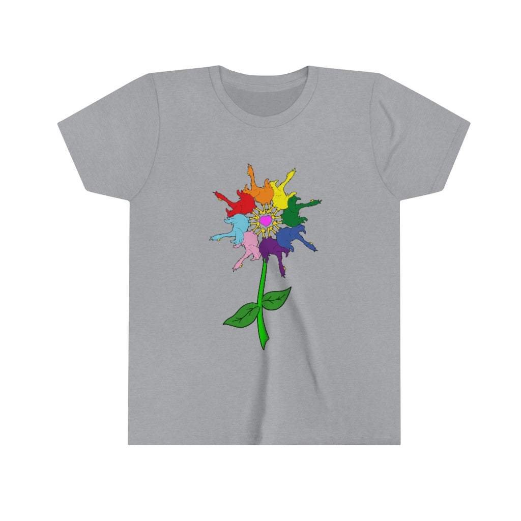 Duck Butt™ Unity Flower Youth Short Sleeve Tee