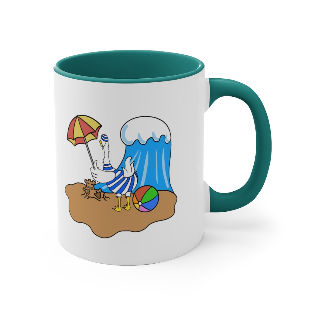 Beach Duck Butt™ 11oz Accent Mug
