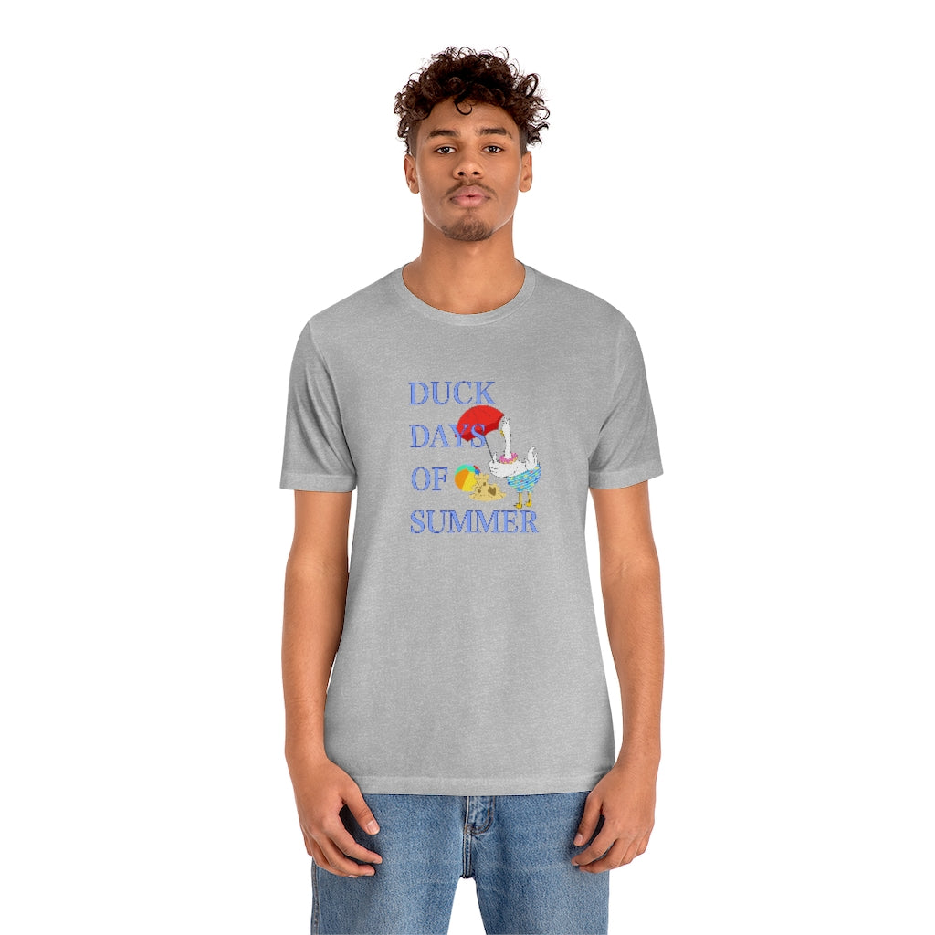 Duck Days of Summer Unisex Jersey Short Sleeve Tee