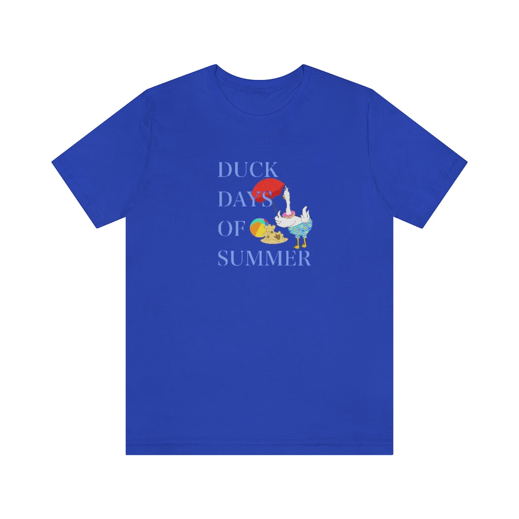 Duck Days of Summer Unisex Jersey Short Sleeve Tee