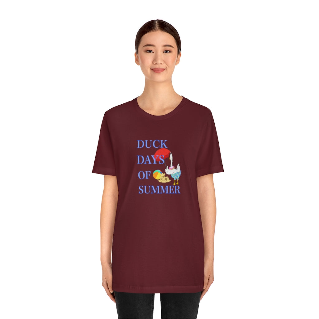 Duck Days of Summer Unisex Jersey Short Sleeve Tee