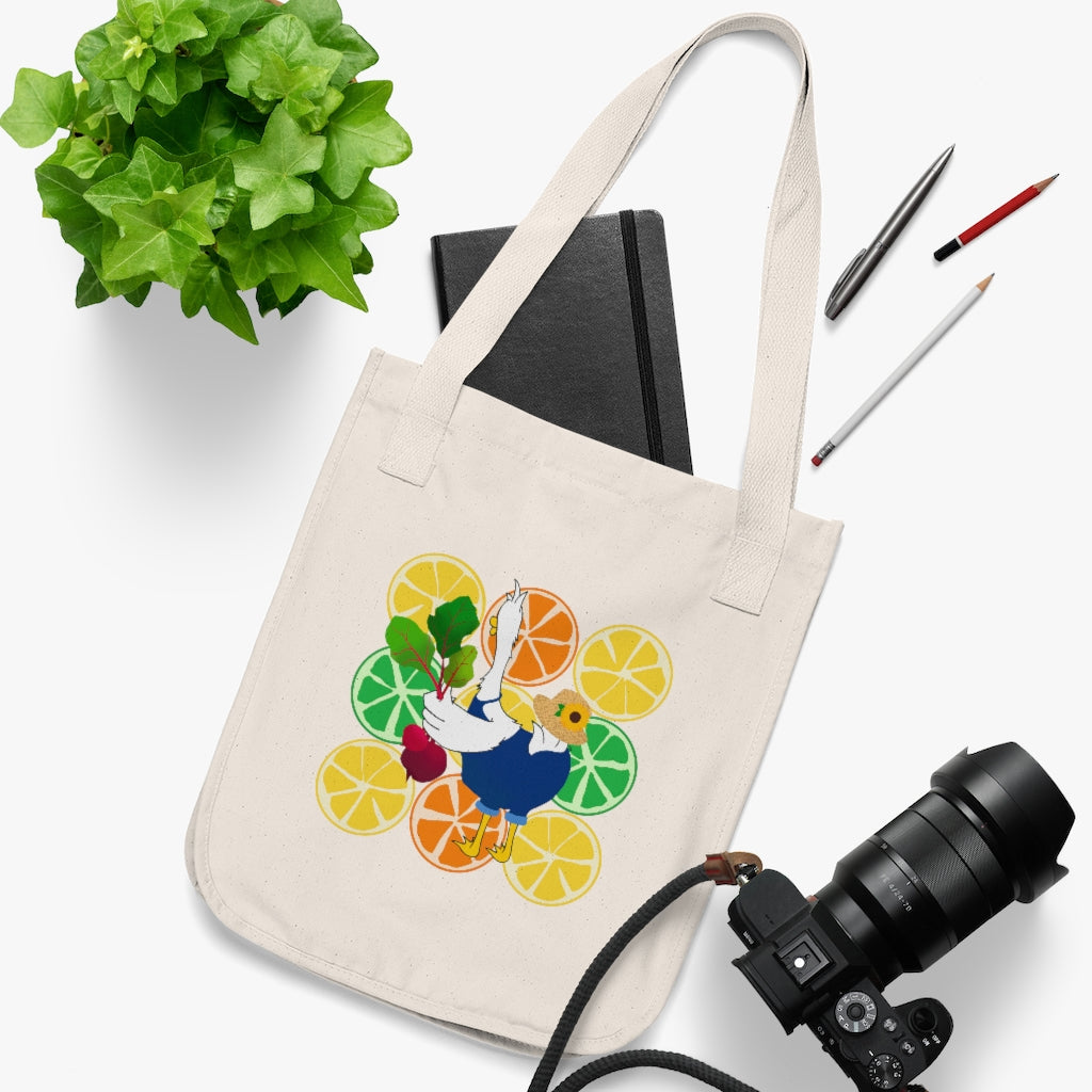 Farmer Duck Butt™ Organic Canvas Tote Bag