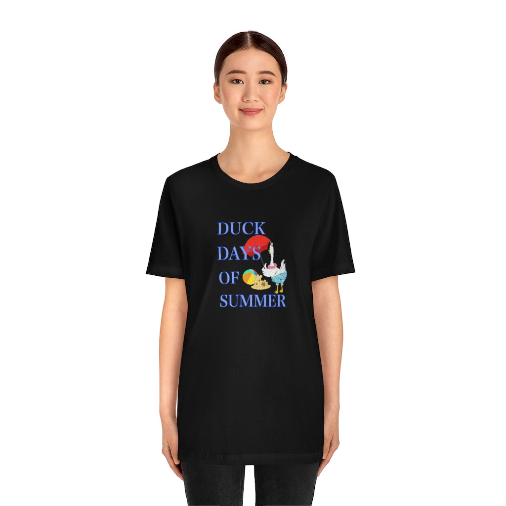 Duck Days of Summer Unisex Jersey Short Sleeve Tee