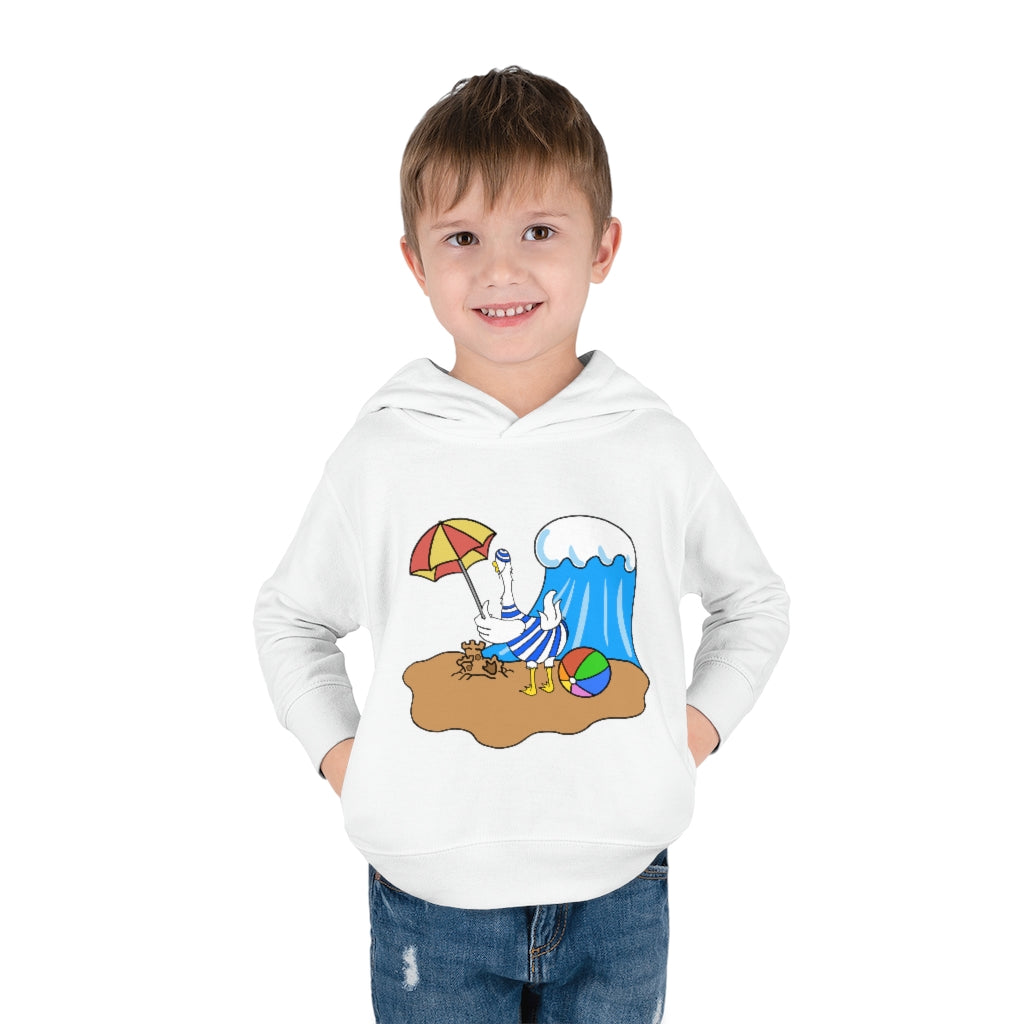 Beach Duck Butt™ Toddler Pullover Fleece Hoodie