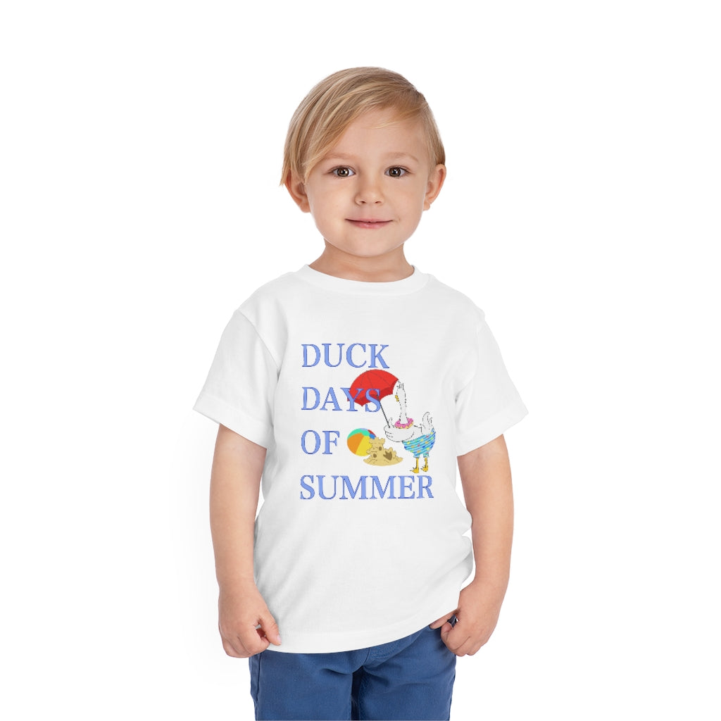 Duck Days of Summer Toddler Short Sleeve Tee