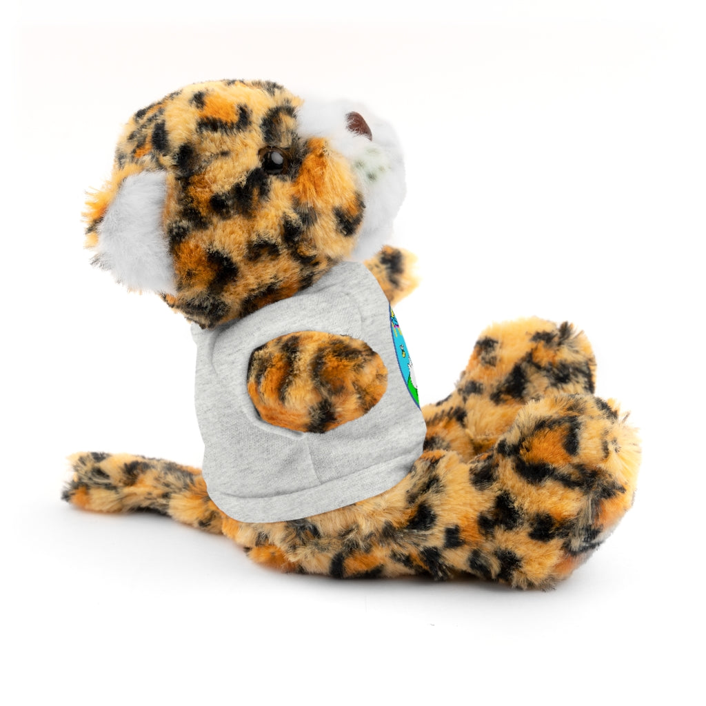 The Duckles™ Merch-Wearing Stuffed Animals with Tee