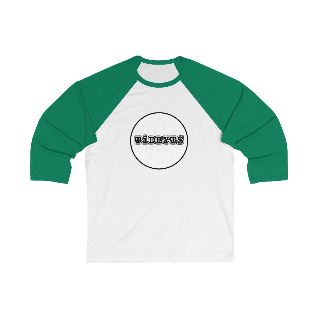 TiDBYTS™ Unisex 3\4 Sleeve Baseball Tee