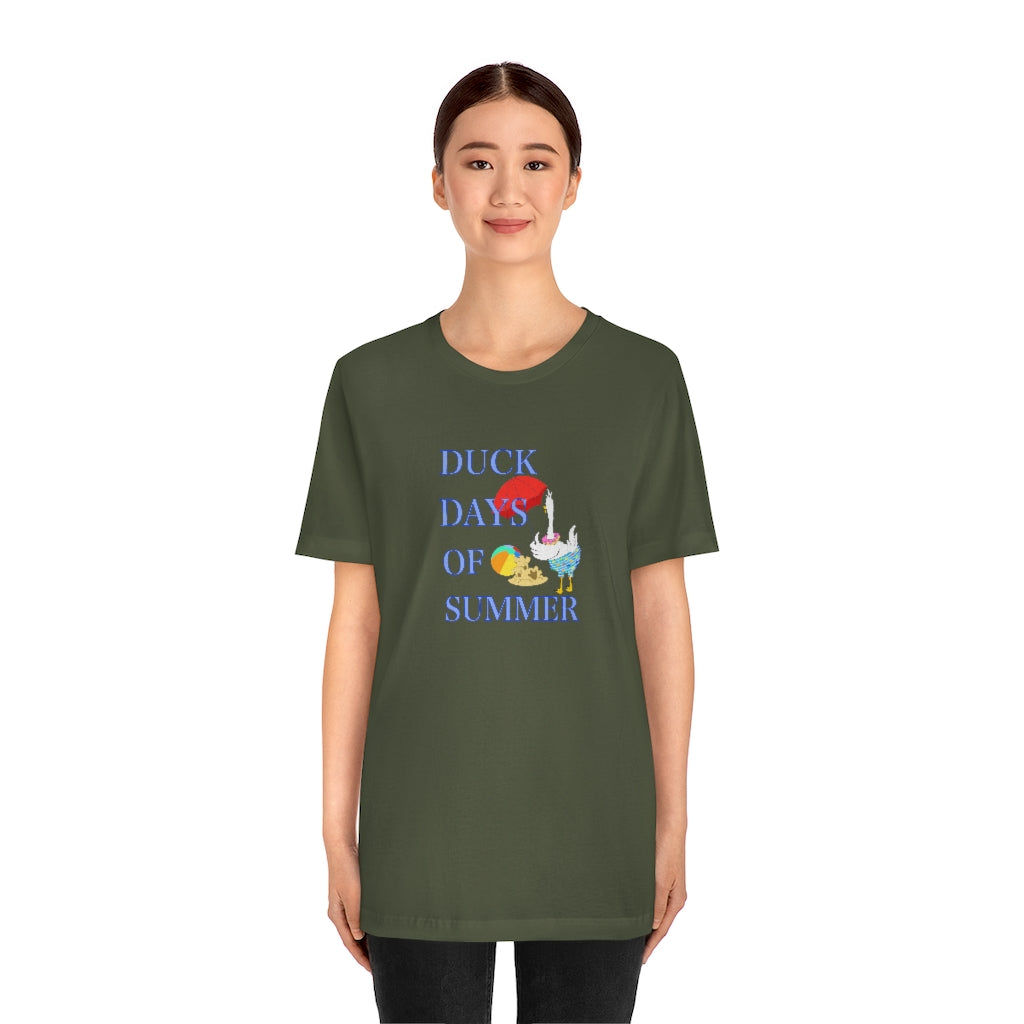 Duck Days of Summer Unisex Jersey Short Sleeve Tee