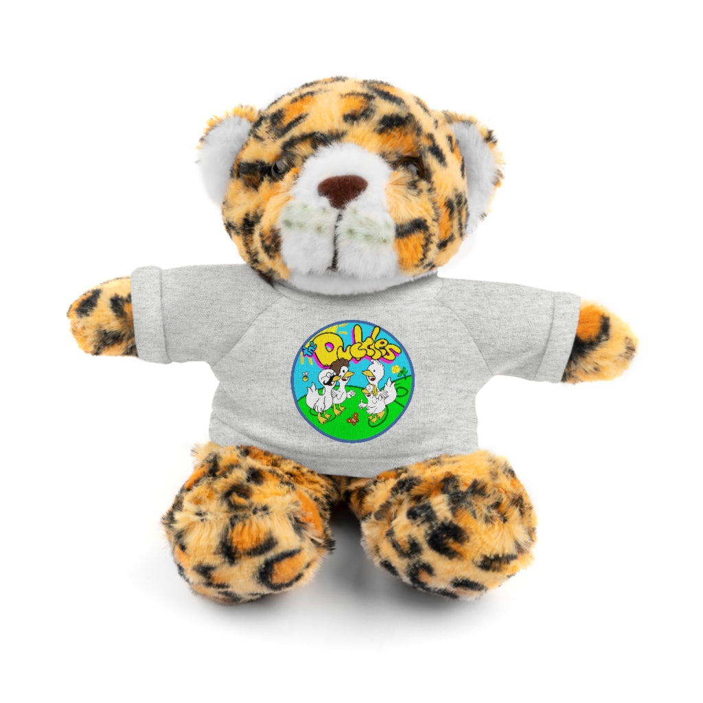 The Duckles™ Merch-Wearing Stuffed Animals with Tee