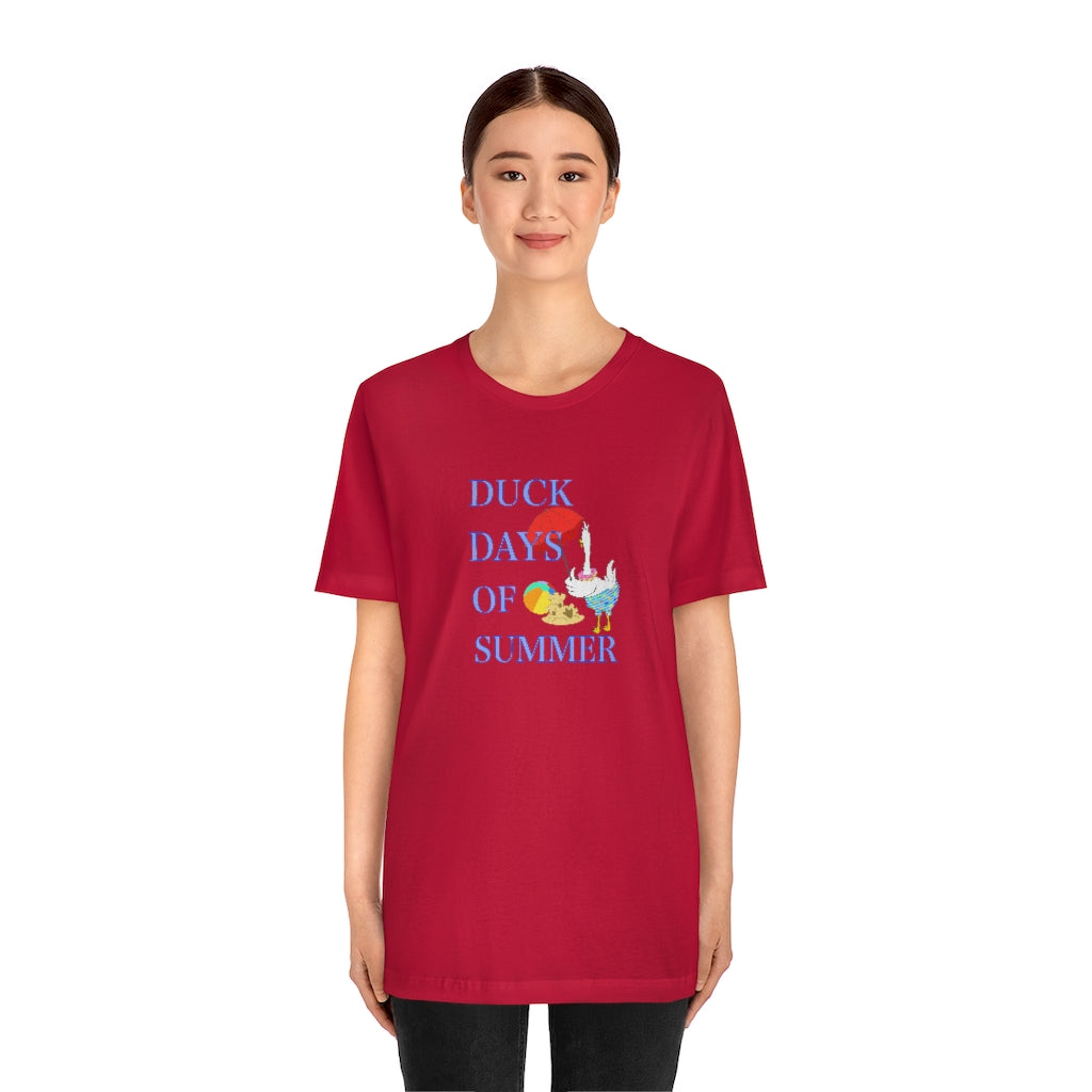 Duck Days of Summer Unisex Jersey Short Sleeve Tee