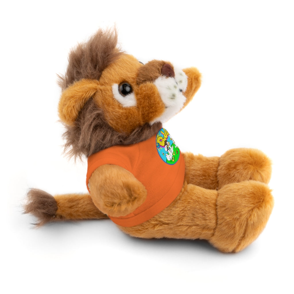 The Duckles™ Merch-Wearing Stuffed Animals with Tee