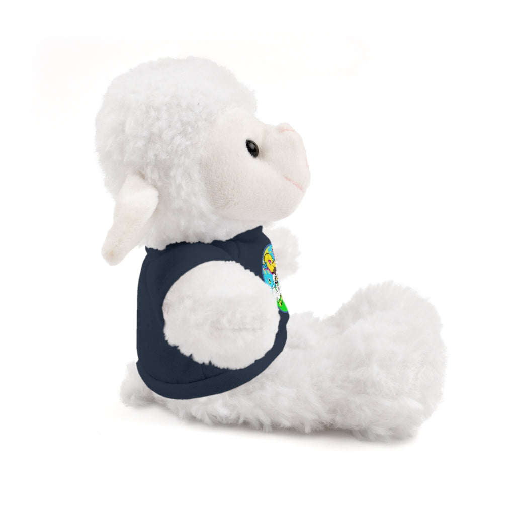 The Duckles™ Merch-Wearing Stuffed Animals with Tee