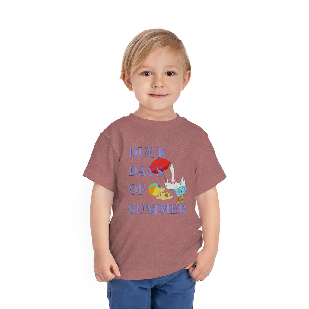 Duck Days of Summer Toddler Short Sleeve Tee