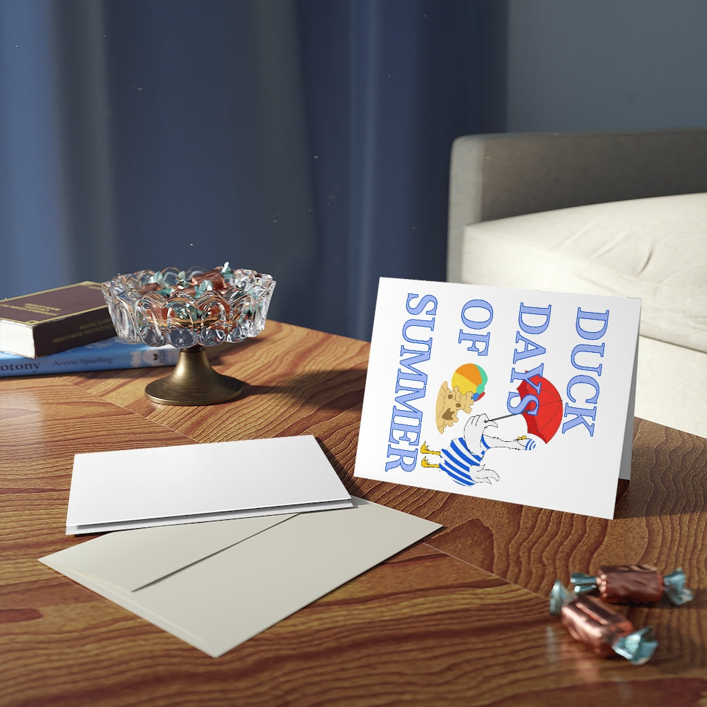 Duck Days of Summer Greeting cards (8, 16, and 24 pcs)