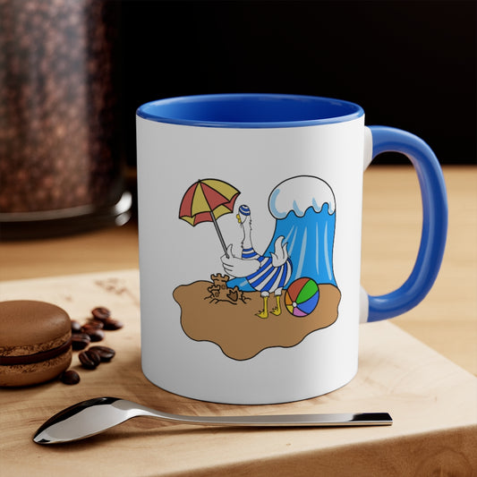 Beach Duck Butt™ 11oz Accent Mug