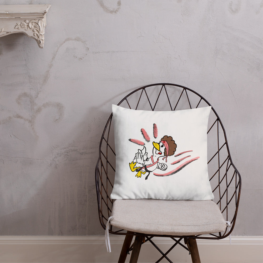 Debbie Duckle Premium Pillow