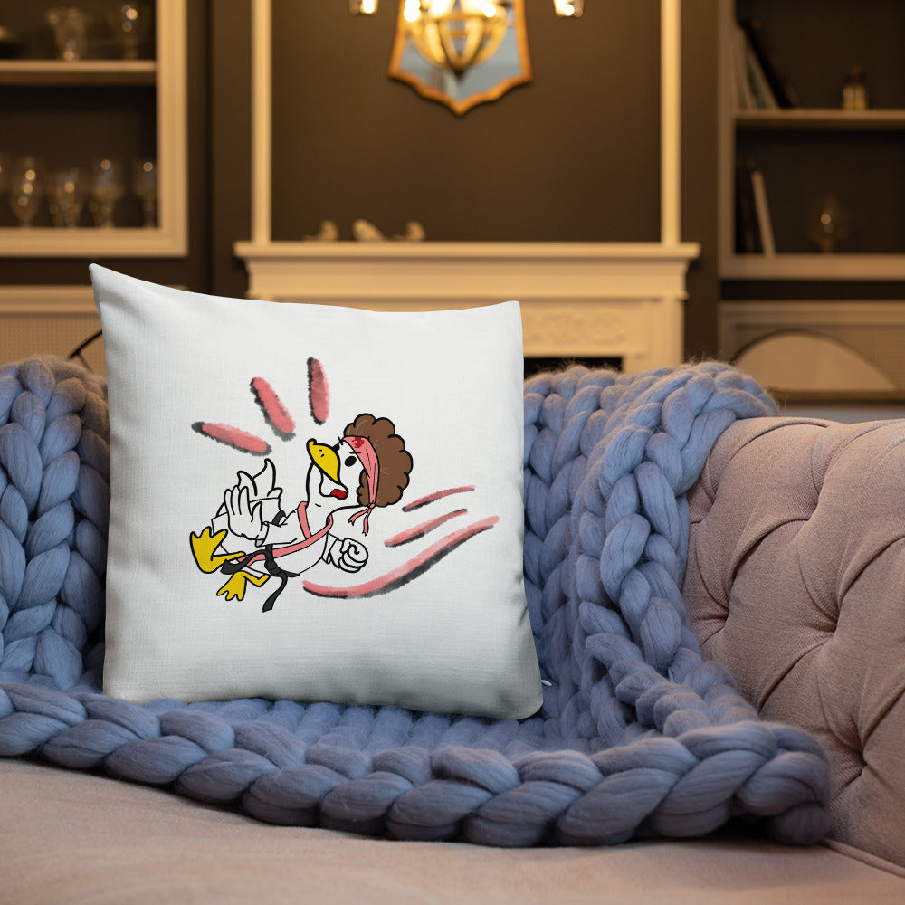 Debbie Duckle Premium Pillow