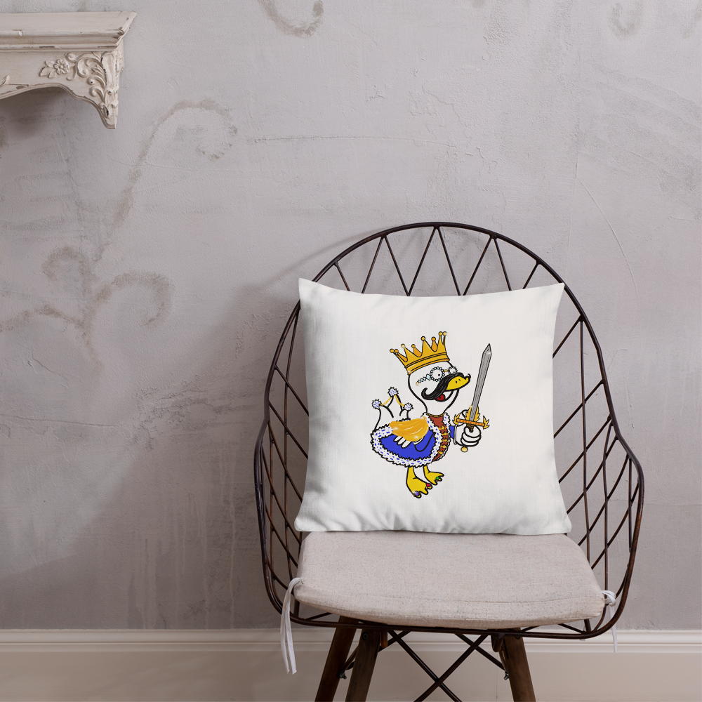 Duane Duckle Premium Pillow
