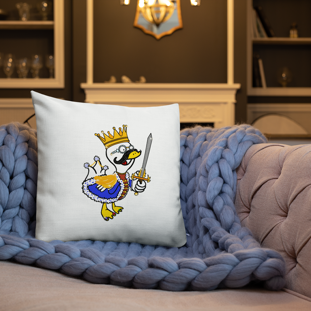 Duane Duckle Premium Pillow