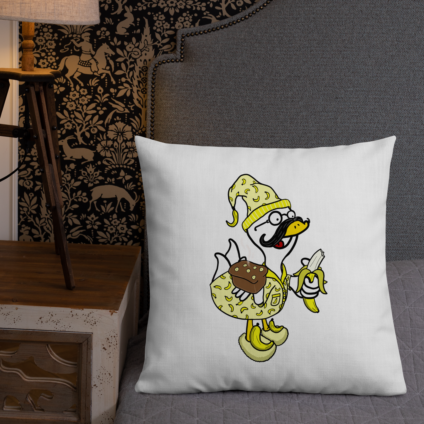 Duane Duckle Premium Pillow