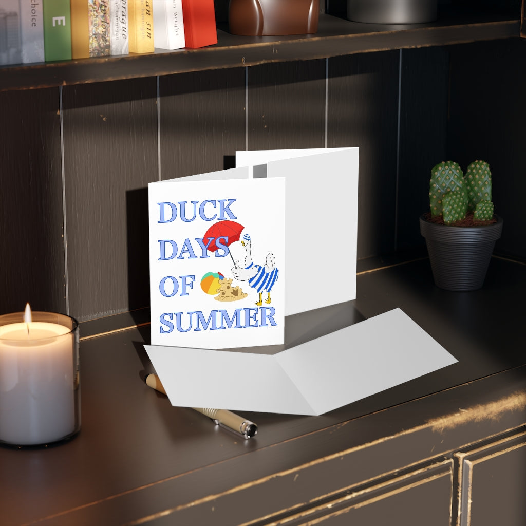 Duck Days of Summer Greeting cards (8, 16, and 24 pcs)