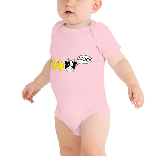 DuckDuckMoo! Baby short sleeve one piece